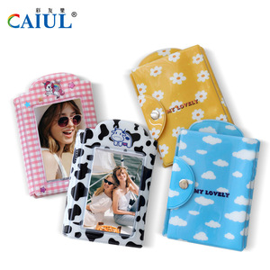 <span class=keywords><strong>Mini</strong></span> album photo creux en PVC de 3 pouces avec fermeture universelle pour <span class=keywords><strong>Fujifilm</strong></span> <span class=keywords><strong>Instax</strong></span> <span class=keywords><strong>Mini</strong></span> 8/9/7s/25/<span class=keywords><strong>70</strong></span>/90 Logo imprimé style Kpop - Product Image 4