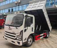 Nouveau camion à benne basculante JMC 822 à cabine simple, 92 CV, 3,5 tonnes, en Afrique