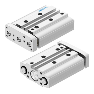 Cilindro Neumático Guiado Original FESTO DGRC de Alemania, Actuador Compacto de Varilla Guiada, Múltiples Diámetros y Carreras - Product Image 1