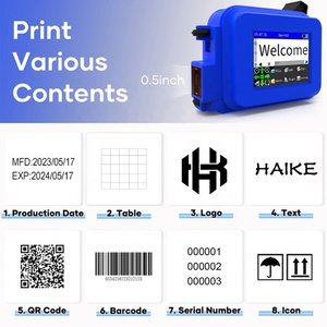 12.7 Mét Công Nghiệp cầm tay handjet Mini Máy in phun máy in Thời hạn sử dụng máy in logo máy in cho chai nhựa túi gỗ - Product Image 4