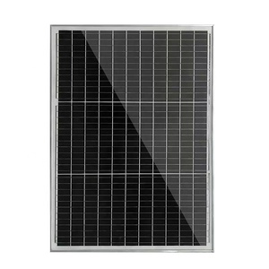 Panneau solaire monocristallin 12V <span class=keywords><strong>24V</strong></span> 30W 50W 60W 80W 100W, module solaire de petite taille à haute efficacité pour système d'éclairage - Product Image 6