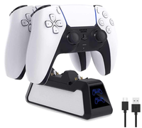 Support de chargeur de contrôleur sans fil indicateur LED type-c pour Sony Playstation 5 PS5 Station de charge rapide double