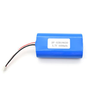 Batería recargable de Li-ion de <span class=keywords><strong>3</strong></span>,7 v 4400mah batería para la luz led - Product Image 1
