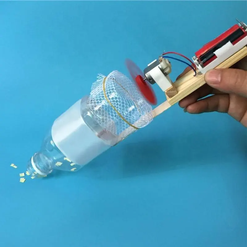 Brinquedos do experimento da ciência diy, modelo de limpeza inteligente para a série de modelos de ciência educacional