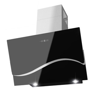 Hotte aspirante latérale de style européen OEM 60 cm noire avec éclairage LED et commande tactile pour cuisine - Product Image 1