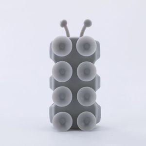 Support de pommeau de douche à ventouse en silicone pour salle de bain, fixation sans perçage pour usage domestique - Product Image 4