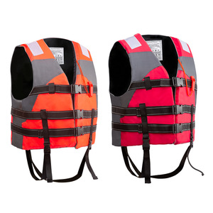 Jinteng gros <span class=keywords><strong>adulte</strong></span> professionnel natation travail d'urgence portable lumière marine flotteur néoprène gilets de sauvetage gilets de sécurité - Product Image 1