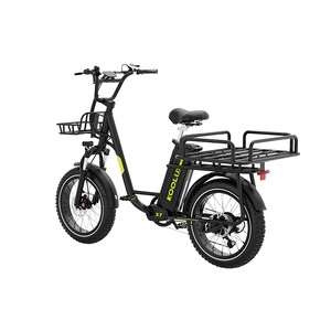 Vélo cargo électrique EU Stock KOOLUX X7 avec porte-bagages arrière robuste pour livraison de nourriture, batterie lithium 48V 25AH longue autonomie avec application - Product Image 1