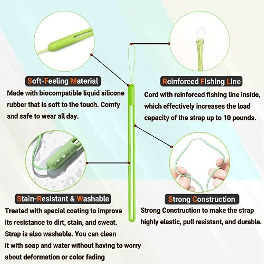 Hot Selling Reusable Colorful Silicone Cable Tie Adjustable Multifunctional Twist Strap RopeHigh Quality Wholesale Image 2