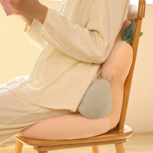 Macaron Color velluto orsetto tappetino da sedia Super morbido morbido antiscivolo creativo cuscino per la casa tappetino in cotone PP per principessa - Product Image 3