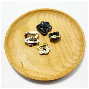 Custom High-End Black Gold Decorative Metal Buttons Wholesale-High-End Design For Color Design