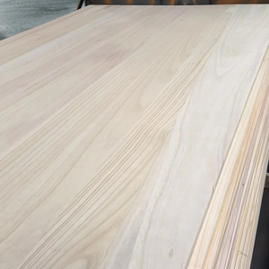 Paulownia Solid <strong>Wood</strong> Boards Edge Glued <strong>Panels</strong> <strong>Unfinished</strong> Timber Paulownia <strong>Wood</strong> - Product Image 4