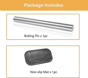 Tabla de Amasar de Acero Inoxidable de Doble Cara Grande para Cocina, Todos los Tamaños - Product Image 2