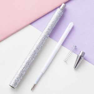 Click <b>Gold</b> Powder Wholesale Foreskin Pu Flashing Chalk Can Print Logo Creative Multi-Color Metal Ballpoint <b>Pen</b> - Product Image 4