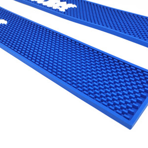 Tùy Chỉnh Hiện Đại Hình Chữ Nhật Dày Cao Su Mềm Coaster Non-Slip Màu Xanh Thanh Mat Bán Buôn Phụ Kiện Cao Su Cho Thanh - Product Image 3