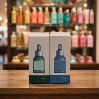 Caja de Cartón Plegable Impresa Personalizada, Caja de Regalo de Papel para Perfumes y Cosméticos de Lujo, Logotipo Personalizado