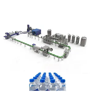 Factory Price Small Bottle 8-8-3 Mineral Water Filling Machine Making Equipment