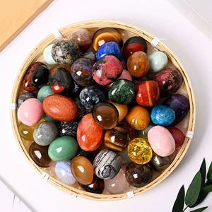 <span class=keywords><strong>Pierres</strong></span> Roulées en Cristal Colorées en Gros, <span class=keywords><strong>Pierres</strong></span> de Guérison en Quartz Naturel pour la Décoration et les Produits Spirituels - Product Image 2