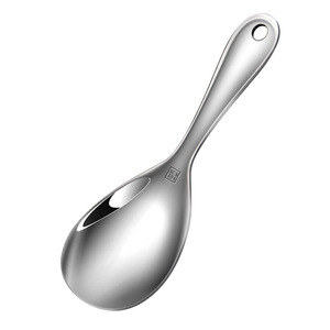 New cross-border product: 304 stainless steel kitchen utensils, burr-free, bright finish, large size, <b>serving</b> <b>spoon</b>, hotel - Product Image 3