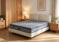 Matelas de luxe 5 étoiles pour hôtel, surmatelas en mousse King Size, roulé, 7 zones à ressorts ensachés, nouveau matelas Queen Massage en boîte
