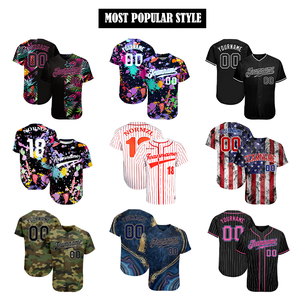 Maillot de <span class=keywords><strong>baseball</strong></span> rétro personnalisé à rayures fines, ensemble uniforme de <span class=keywords><strong>baseball</strong></span>, club sportif d'anciens étudiants, 100% polyester antibactérien - Product Image 2