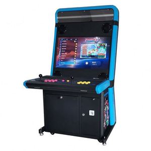 Borne d'arcade de jeu vidéo rétro de combat de 32 pouces à monnayeur, type Street Fighter - Product Image 1
