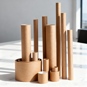 حجم مخصص طول الأكثر مبيعًا ملصق قصبة الصيد التعبئة والتغليف اسطوانة الحرفية أنبوب من الورق المقوى الأساسية كرافت - Product Image 1