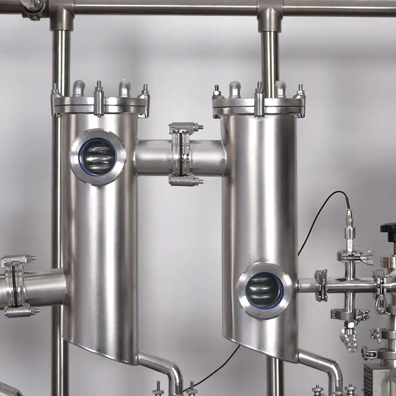 Evaporador de destilación molecular de acero inoxidable, película limpia de camino corto, CBD