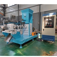 Extrudeuse de soja pleine graisse Extrusion automatique de morceaux de soja extrudé faisant les repas Extrudeuse d'huile de cuisson Fournisseurs de machines