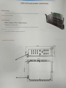 KZH-675 Pod Power Control Box-27V Plastic & <b>Aluminum</b> Construction - Product Image 6