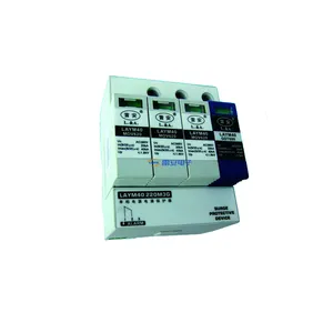 220V 40KA AC single phase 3P+N SPD surge protection