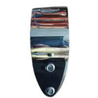 Support de Rail de charnière supérieure Bimini en acier inoxydable 316 pour bateau 1"