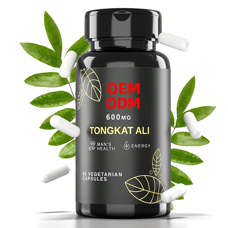 Non-GMO Tongkat Ali for Men 600mg Eurycoma Longifolia Enhancement Supplement 60 Vegan Capsules