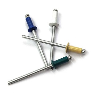 Remache Ciego de Alta Calidad Suministrado por Fabricante, de Aluminio, Acero Inoxidable, Aleación de Magnesio, Cabeza Redonda, Pintado a Color, Galvanizado en Zinc - Product Image 4