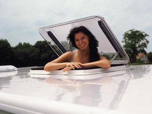 Puits de lumière double couche en verre acrylique <span class=keywords><strong>pour</strong></span> VR avec fonction d'ouverture de lumière LED <span class=keywords><strong>pour</strong></span> caravanes camping-cars fenêtres de toit - Product Image 5