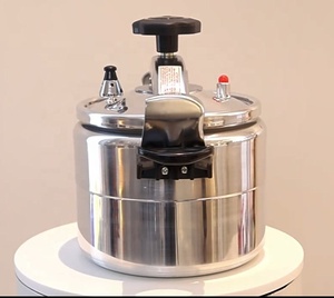 Autocuiseur en aluminium Commercial Grande Capacité Sécurité Efficace Non Revêtement Aluminium Pressure <span class=keywords><strong>Canner</strong></span> for Gas Stove Cookware - Product Image 2