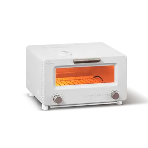 キッチン卓上ミニドーナツトースターオーブン10L1300Wトースターオーブンレトロ対流スチーム電子レンジ