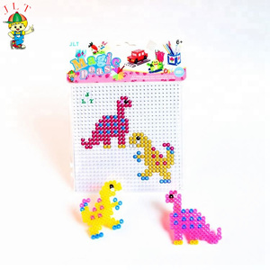 Jouets éducatifs DIY en gros, perles <span class=keywords><strong>Hama</strong></span> Perler en forme de <span class=keywords><strong>dinosaure</strong></span> personnalisées, 5 mm, perles <span class=keywords><strong>Hama</strong></span> écologiques - Product Image 2