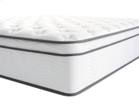 Luxus-Matratzenauflage, komprimiert und gerollt in Box, Federkernmatratze, Matratze in King- und Queen-Size, Bettmatratze