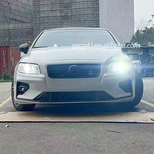 Pour 2007-2015 <span class=keywords><strong>Volvo</strong></span> S80L kit carrosserie <span class=keywords><strong>Volvo</strong></span> S80L ancienne mise à niveau nouvelle calandre de pare-chocs avant lèvre avant - Product Image 2