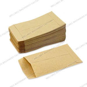 Machine automatique de fabrication d'enveloppes en papier kraft Machine de fabrication de petites enveloppes rouges de poche pour portefeuille <span class=keywords><strong>A4</strong></span> Prix à vendre - Product Image 2