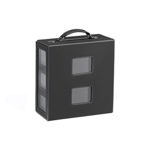 Nouvelle boîte de rangement pour cartes de jeu YuGiOh, style fenêtre, 7 en 1, insert vertical, en cuir PU, grande capacité - Product Image 1