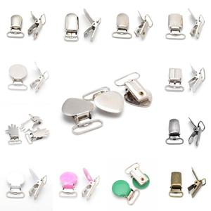 <span class=keywords><strong>Attache</strong></span>-tétine en métal sans plomb pour bébé, multicolore, compatible <span class=keywords><strong>Mam</strong></span>, pour sucettes et tétines - Product Image 1
