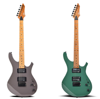 Guitare électrique professionnelle de haute qualité Sevillana JOM-900 Alnico 5, H-H, double micros, finition brillante, vente en gros, usine OEM