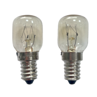 Ampoule de four T22 T25 E14 SES 240V 20W 25W 300 ° Ampoule incandescente résistante à la chaleur pour cuisinière, micro-ondes, hotte de cuisine