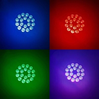 Bonne qualité Led 18 pièces 10w 4in1 5in1 6in1 Par lumières DMX512 Disco lumière Dj barre lumineuse fête pour scène chaude