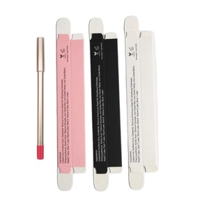 ลิปไลเนอร์เคลือบกันน้ำ12สีติดทนนานลิปสติกไม้ไม่ซีดจางลิปสติกดินสอเขียนขอบปาก - Product Image 5