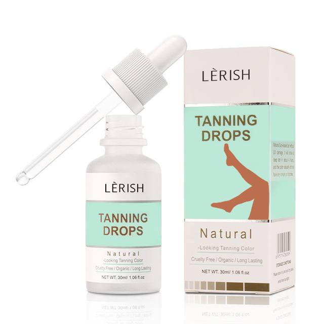 Частная торговая марка LERISH, сыворотка для самосоляния с глубоким Темным Солнцем, без солнца