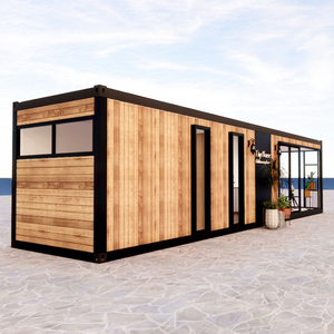 Contenedor Expandible de Lujo de 40 pies, Casas Prefabricadas Modulares de Bajo Costo, Kits de Casas Prefabricadas de Acero y Madera para Hoteles - Product Image 2