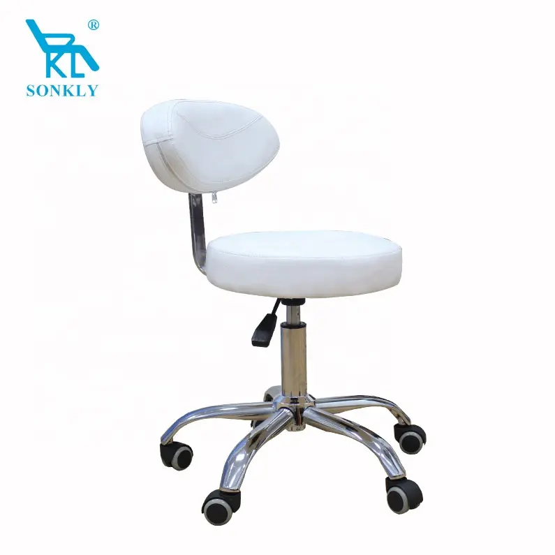 sonkly brand Ergonomic swivel rolling hydraulic comfort adjustable stool for clinics spas beauty salons classrooms home offices